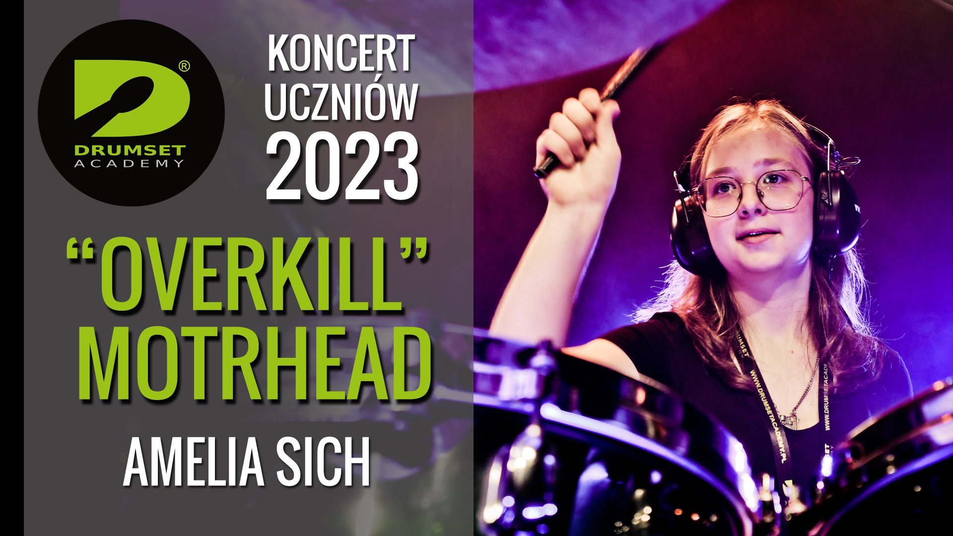 Koncert uczniów Drumset Academy 2023